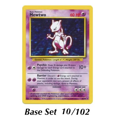 pokemon tcg Mewtwo